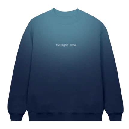 Twilight Zone Blur Crewneck front design
