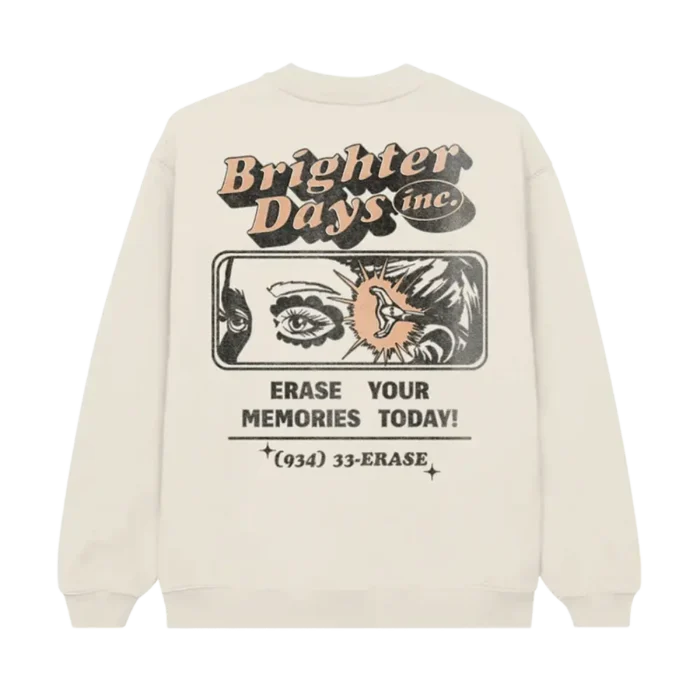 Brighter Days Memories Crewneck Back