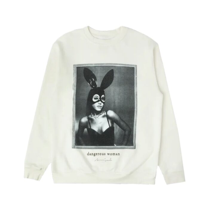 Dangerous Woman Cream Crewneck