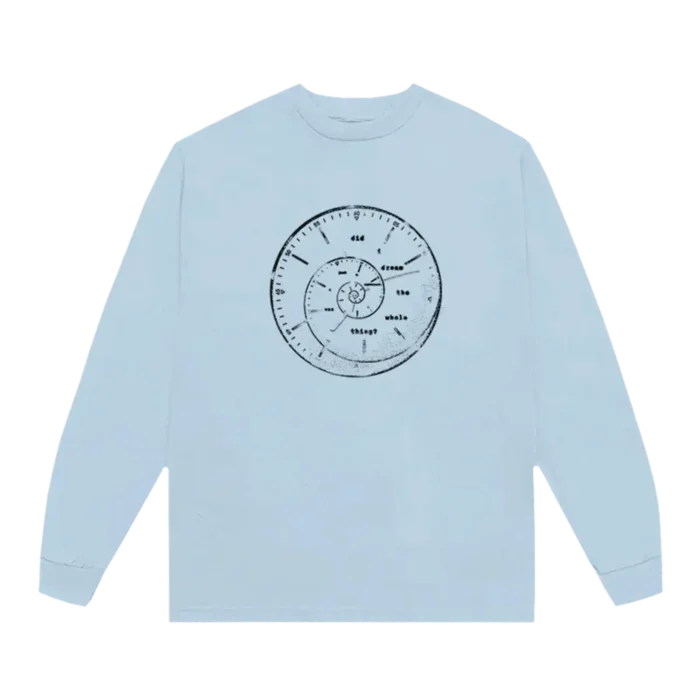 twilight zone clock longsleeve t-shirt